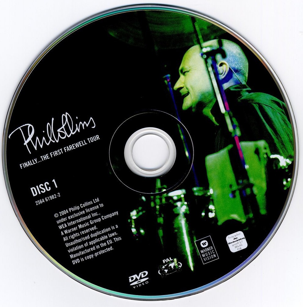 Phil Collins Finally The First Farewell Tour : DVD 1